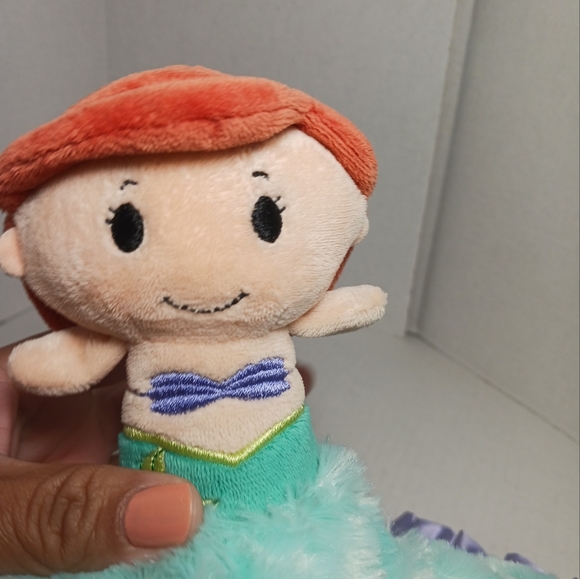 Disney The Little Mermaid Lovey  Itty Bittys Hallmark Security Blanket - Picture 6 of 7